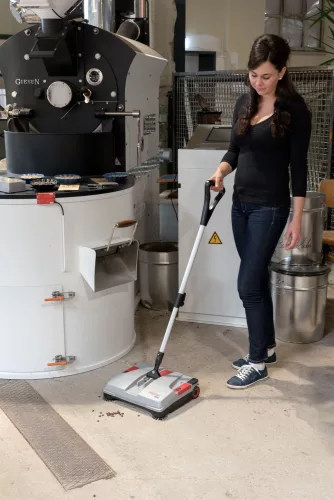 SPRiNTUS Medusa akumulátorový zametací stroj, 2 ks akumulátory, Made in Germany
