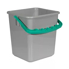   SPRiNTUS vedro 4 litrový, sivá, rukoväť zelená Purix (301104)