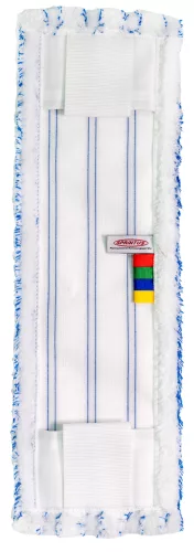 SPRiNTUS Premium Pro 50 cm mopovací návlek z mikrovlákna biela/modrá
