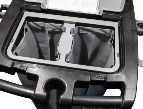SPRiNTUS MatriX uzamykateľný upratovací vozík s mopovým lisom, Made in Germany