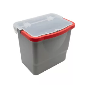   SPRiNTUS vedro 6 litrový, sivá, rukoväť červená XL-hez, PRO Combix (305025)