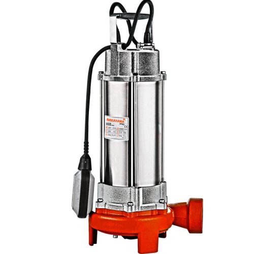 NAKAYAMA PRO PONORNÉ ČERPADLO NA NEČISTÚ VODU 1300W, 8m,2'' (15000l/h) (SP1115)