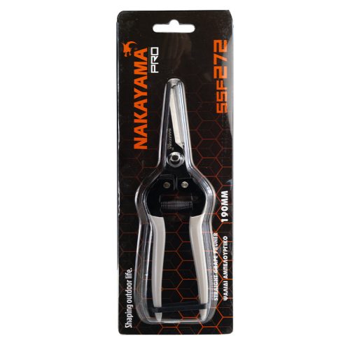 NAKAYAMA PRO nožnice na rezanie hrozna s celkovou dĺžkou 19 cm, PRIEMER REZU 8mm (SSF272)