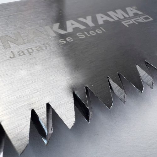 NAKAYAMA PRO PÍLA NA PREVÁDZKU, PRIAMA ČEPEĽ, VYROBENÁ V JAPONSKU, 300mm - 8TPI 1,0mm, S PLASTOVÝM PÚZROM (SSF330)