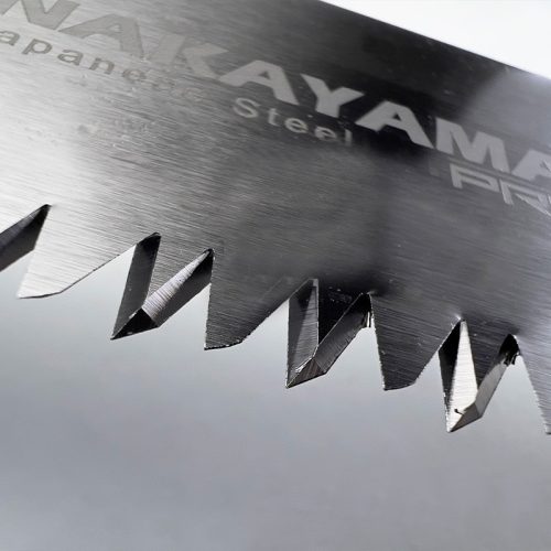 NAKAYAMA PRO PÍLA NA PREVÁDZKU, PRIAMA ČEPEĽ, VYROBENÁ V JAPONSKU, 300mm - 8TPI 1,0mm, S PLASTOVÝM PÚZROM (SSF330)
