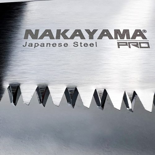 NAKAYAMA PRO PÍLA NA PREVÁDZKU, PRIAMA ČEPEĽ, VYROBENÁ V JAPONSKU, 300mm - 8TPI 1,0mm, S PLASTOVÝM PÚZROM (SSF330)