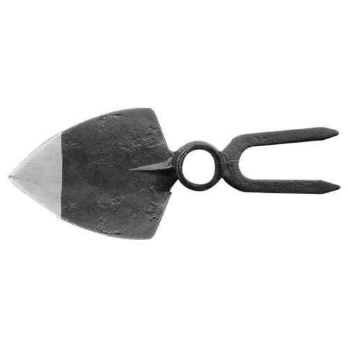 NAKAYAMA PRO 2ZUBOVÁ HLAVA KOTYKY S DVOJITÝM SRDCOM 110*285mm 0,6Kg (SSF640)