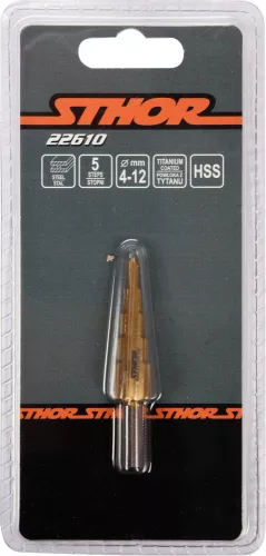 STHOR KROKOVACÍ VŔTÁK 4-12MM (22610)