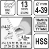 STHOR KROKOVACÍ VŔTÁK 4-39MM (22613)