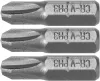 STHOR SKRUTKOVACIE BITTY 1/4 25MM PH1, PH2, PH3 3KS (65461)