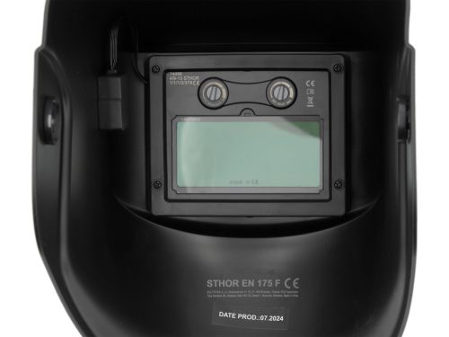 STHOR Zváračská prilba s True Color filtrom – 92 × 42 mm (74486)
