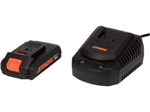 STHOR SADA 20V UHLOVÁ BRÚSKA + VŔTAČKA - 2AH (78097)