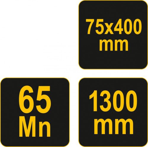 VOREL ŠKRABKA NA BETÓNOVÚ PODLAHU 75*400MM (05752)