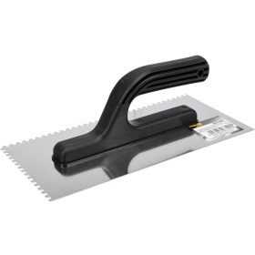   VOREL Ozubená stierka , SS OCEL, 270x130MM, ZUBY 4x4 (06740)