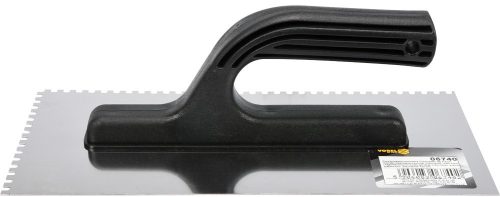 VOREL Ozubená stierka , SS OCEL, 270x130MM, ZUBY 4x4 (06740)