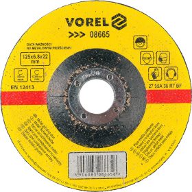 VOREL BRÚSNY KOTÚČ KOVOVÝ 125x6,8x22MM (08665)
