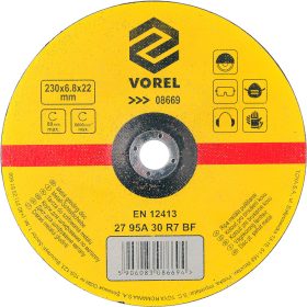 VOREL BRÚSNY KOTÚČ KOVOVÝ 230x6,8x22MM (08669)