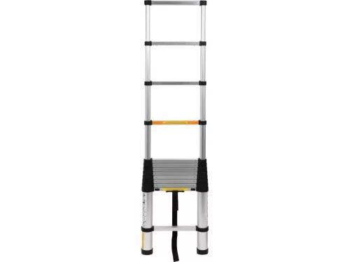 VOREL hliníkový teleskopický rebrík 3,8 m, 13 stupňov (17702)