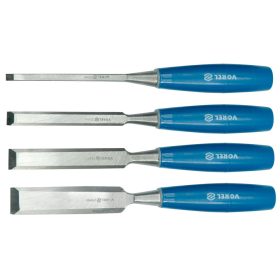 VOREL sada dlát na drevo, 4 ks, 6-24 mm (25530)