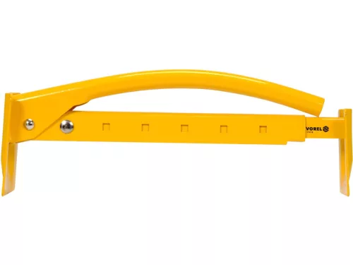 VOREL nastaviteľné oceľové kliešte na prenášanie tehál a dosiek 410–680 mm (35018)