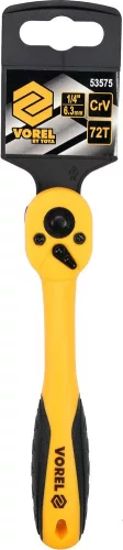 VOREL Račňa 1/4" 155 mm vyhnutá poplastovaná (53575)