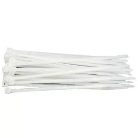 VOREL Páska sťahovacia 200 x 4,8 mm 100 ks biela (73906)