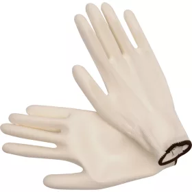 VOREL PRACOVNÉ RUKAVICE, BIELE 9" (74081)