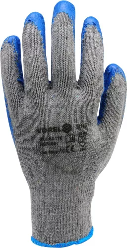 VOREL Rukavice ochranné latex veľ. 10 sada 12 párov (74145)