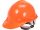 VOREL BEZPEČNOSTNÁ PRILBA ORANŽOVÁ HDPE (74171)