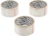 VOREL PP baliaca páska priehľadná, 3 ks, 48 mm × 50 m (75305)