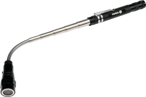 VOREL Svietidlo TELESKOP s magnetom 3 LED (78405)