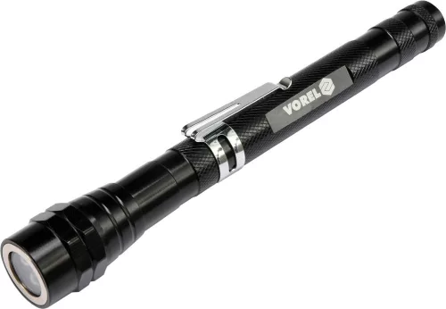 VOREL Svietidlo TELESKOP s magnetom 3 LED (78405)