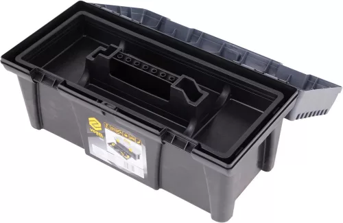 VOREL Box na náradie plastový 20" 2 zámkami šedej veko 50cm (78802)