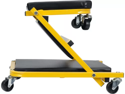 VOREL montážne lehátko a dielenská pojazdná stolička 2 v 1, nosnosť 150 kg (81827)