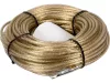 VOREL oceľ áruzabezpečujeó ponyva lano 34 meter, 6 mm (85003)