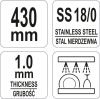 YATO STIERKA PLOCHÁ 310/ 440MM (YG-02411)