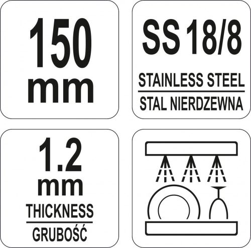 YATO KLIEŠTE NA ĽAD 150 mm (YG-02736)