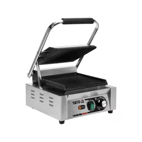   YATO Elektrický kontaktný gril vrúbkovaný 32 cm 1,8 kW (YG-04555)