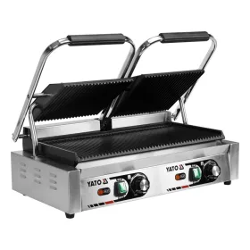   YATO Dvojitý kontaktný gril vrúbkovaný 58 cm 3,6 kW / 58CM (YG-04560)