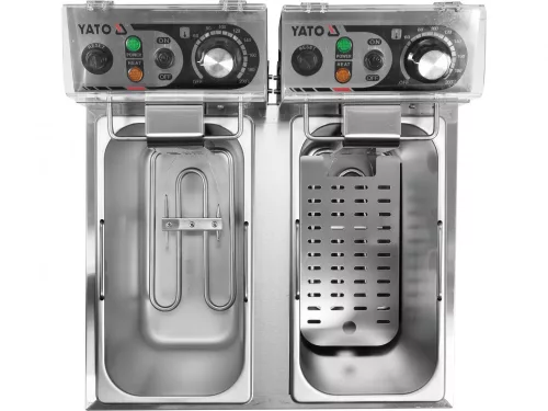 YATO DVOJITÁ ELEKTRICKÁ FRITÉZA 2x5L (YG-04621)
