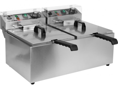 YATO Fritéza 2-komorová 2x8 l 2x3,3 kW (YG-04623)