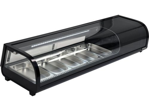 YATO VITRÍNA SUSHI 5x1/3GN 135x42x29,5 ČIERNA (YG-05001)