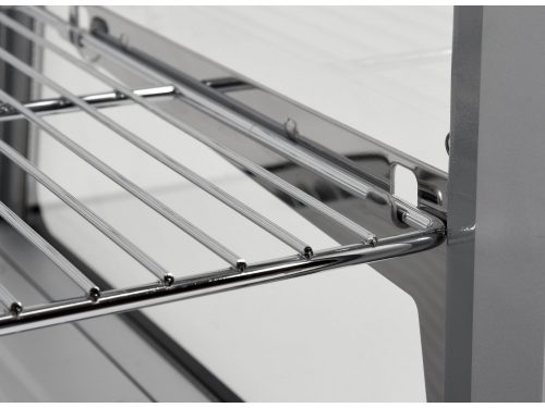 YATO Chladiaca vitrína – 120 l, strieborná (YG-05025)