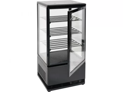 YATO Chladiaca vitrína  – čierna, 78 l (YG-05056)