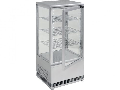 YATO Chladiaca vitrína – strieborná, 78 l. (YG-05057)