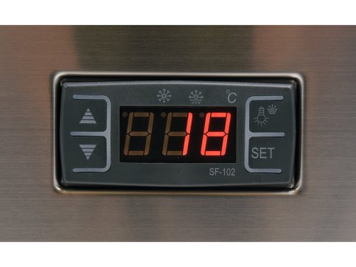 YATO Chladiaca vitrína – 78 l, čierna  43x39x98 ČIERNA (YG-05060)