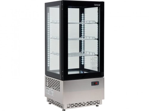 YATO Chladiaca vitrína – 78 l, čierna  43x39x98 ČIERNA (YG-05060)