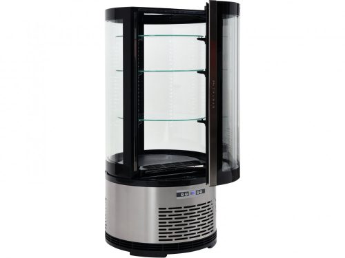 YATO Chladiaca vitrína  – 100 l, čierna  48x48x103 (YG-05094)