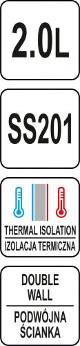 YATO termoska  2L (YG-07027)