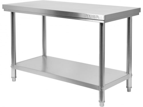 YATO Stredový stôl otočný s policou 1400×600×H850 mm (YG-09003)